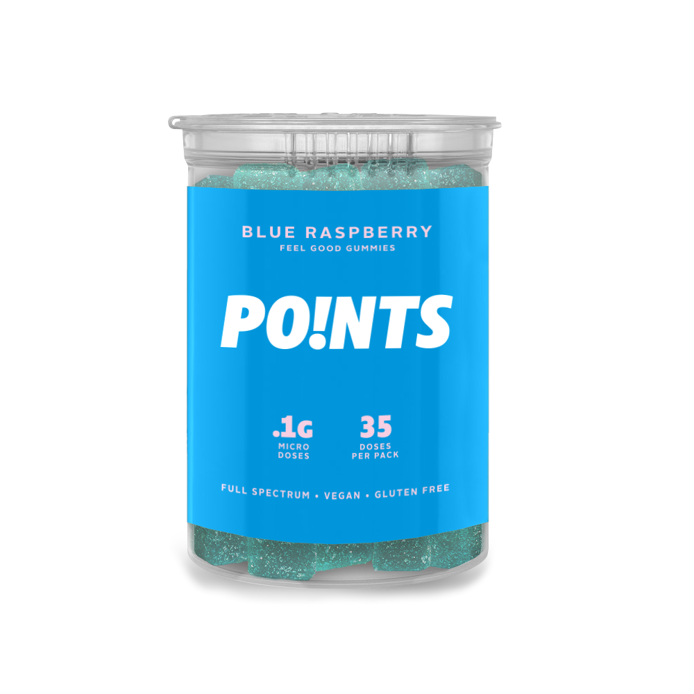 Blue Raspberry Micro Gummies